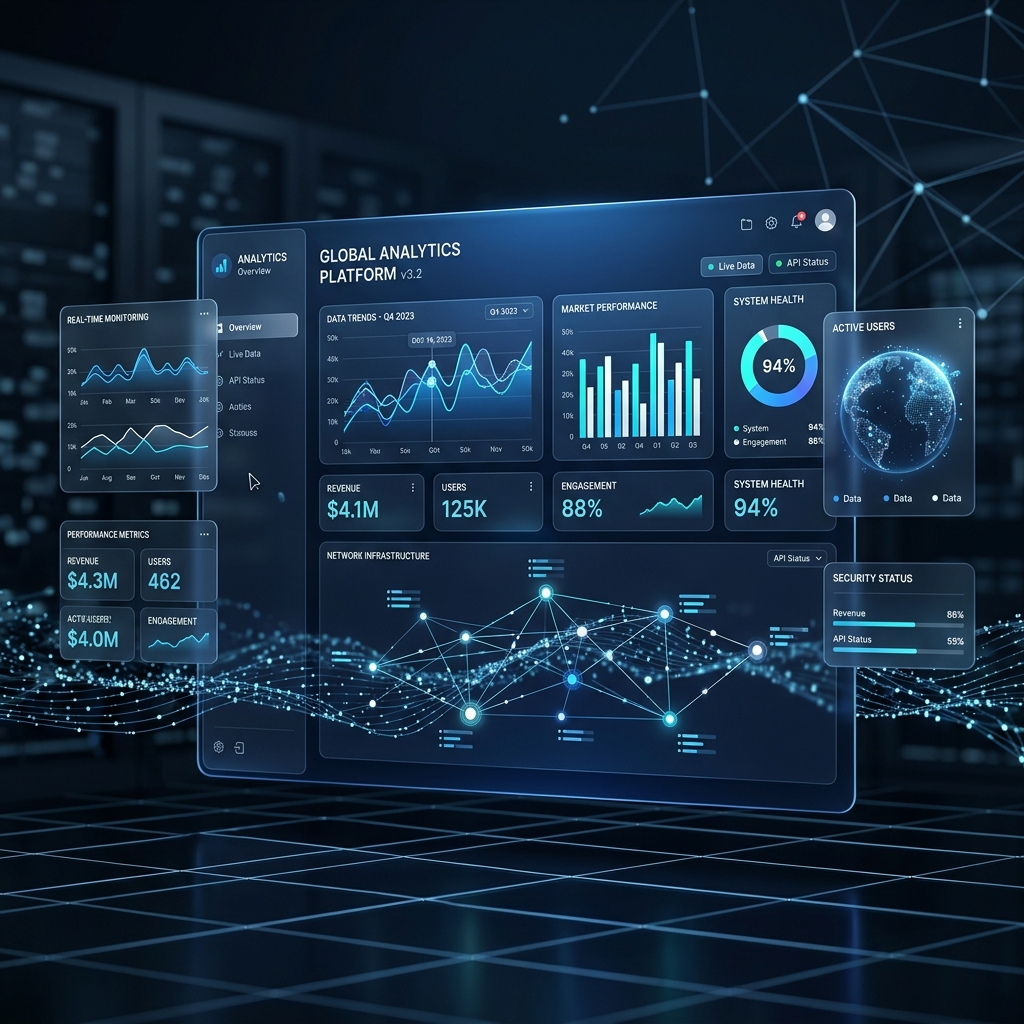 Digital Dashboard UI